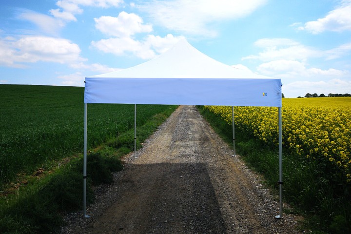 3x4,5-ös kerti kiállítási pavilon