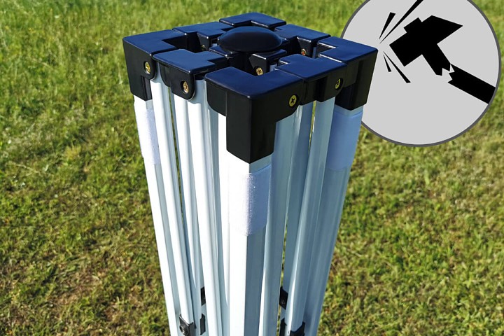 Reklám promóciós sátor 2X2