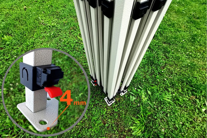 Kiállító kerti sátor 3x4,5m